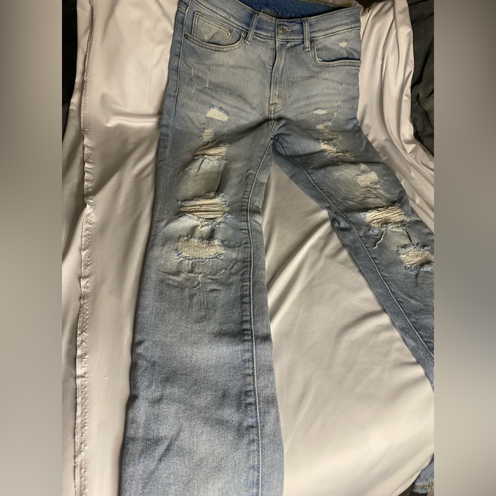 Jeans skinny coupe moulante 31/32